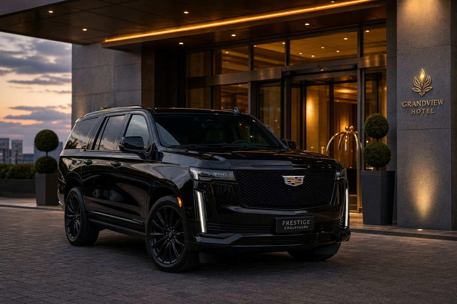Luxury SUV ready for FIFA delegation